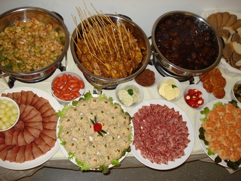 Tapas buffet